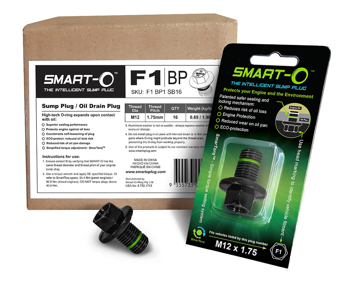 SMART-O Replenishment Box of 16 x F1BP1 Sump Plugs